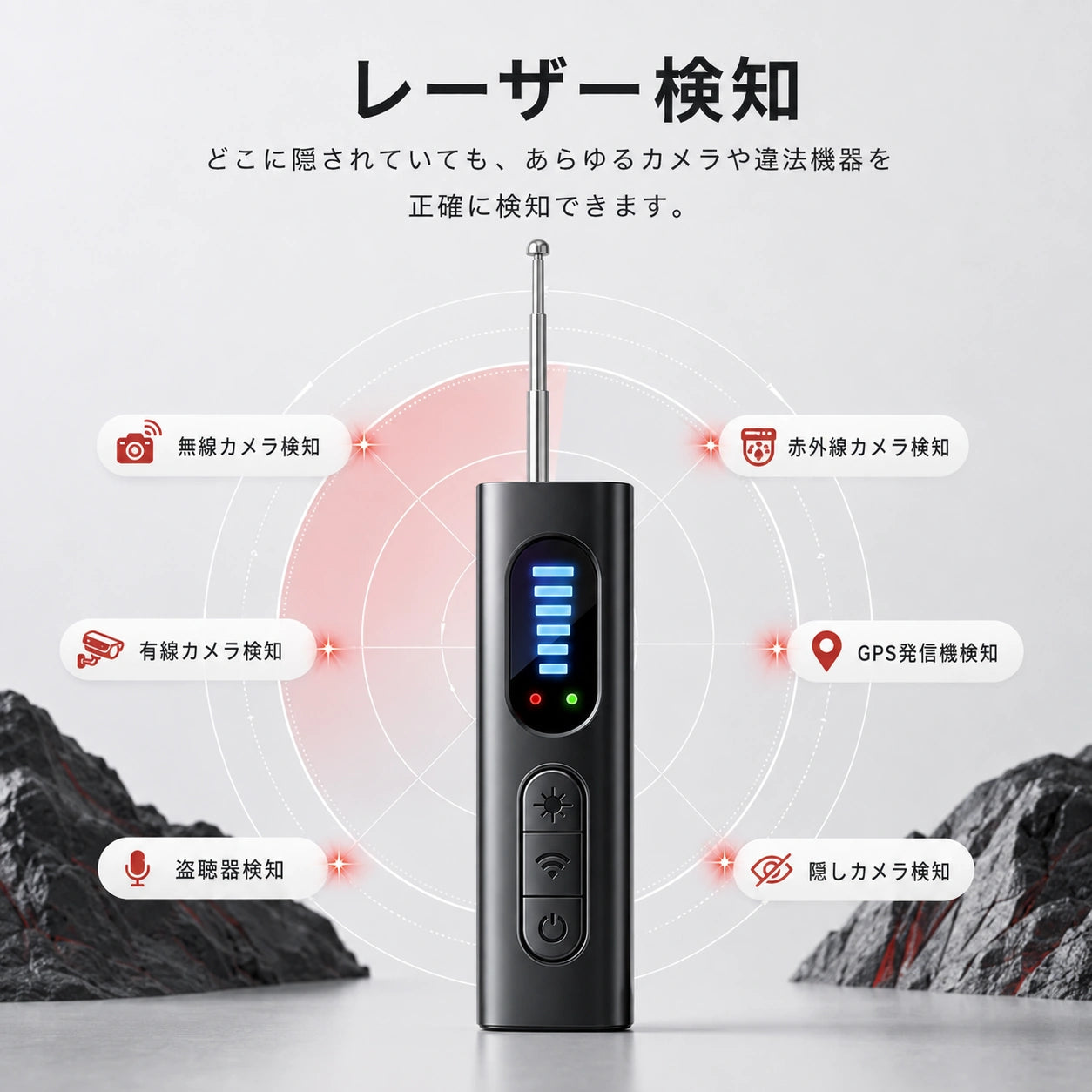 PACKS SCAN 隠しカメラ検知器