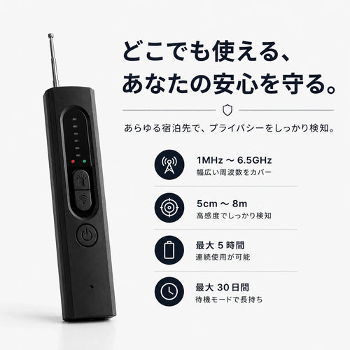 PACKS SCAN 隠しカメラ検知器
